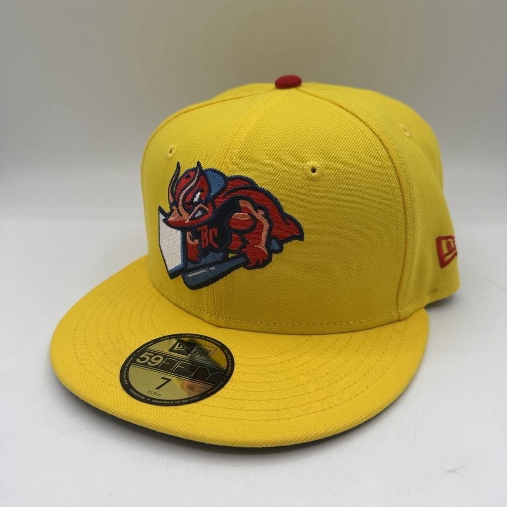 New Era 59Fifty Jacksonville Jumbo Shrimp Hat Cap Sz 7 2024 Captain Crustacean
